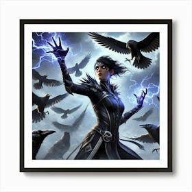 Zoya Raven Vanguard Mastery Poster