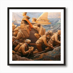 Napoleonic Wars Art Print