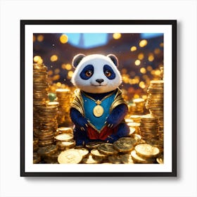 Panda Bear 1 Art Print