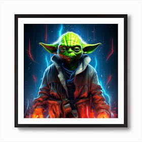 Star Wars Yoda 1 Art Print