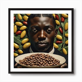 'Coffee Beans' 2 Art Print