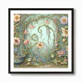 Fairy Garden 9 Art Print