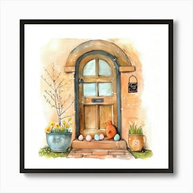 Easter Door 7 Art Print