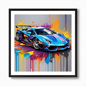 Lamborghini 81 Art Print