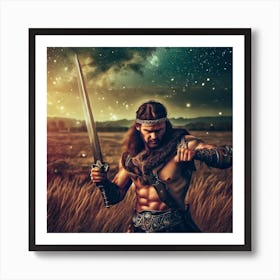 Viking Warrior Art Print