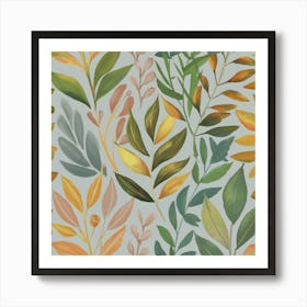 Autumn Leaves 2 Art Print