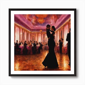 Ballroom Dance 1 Art Print