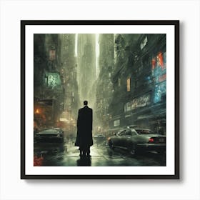 Dark City 1 Art Print