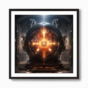 Proton fusion 11 Art Print