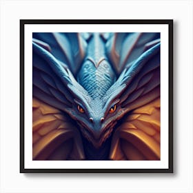 Dragon Head 3 Art Print