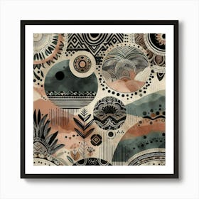 Abstract Painting 24 Art Print