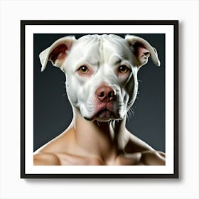 Portrait Of A Dog 4 Art Print