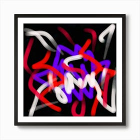 Neon Art Art Print