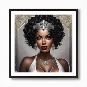 Silver Queen Art Print