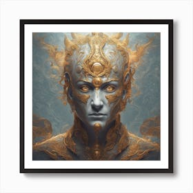 Ethereal Goddess Art Print