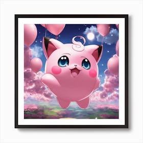 Pokemon 32 Art Print