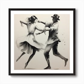 Dancers Art Print