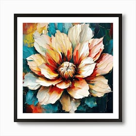 Dahlia 10 Art Print