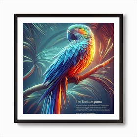 Parrot3 Art Print