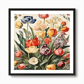 Tulips 1 Art Print