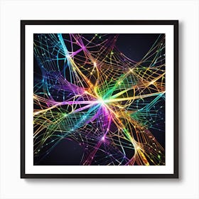 Abstract Fractal 7 Art Print