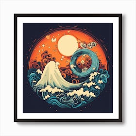 Great Wave 15 Art Print