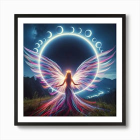 Angel Wings 8 Art Print