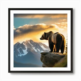 Grizzly Bear Art Print