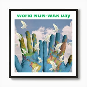 World Non War Day Art Print