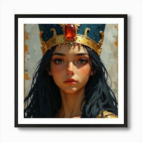 Egyptian Princess 4 Art Print