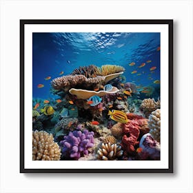 Coral Reef 1 Art Print