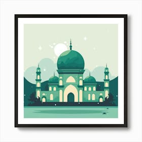 Islamic Mosque 7 Art Print