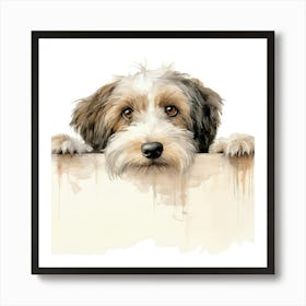 Tibetan Terrier Dog 2 Art Print