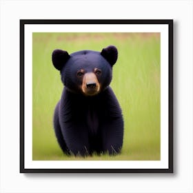 Black Bear Cub 1 Art Print