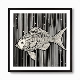Fish In The Night Sky Art Print