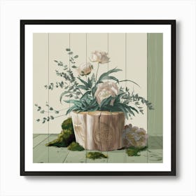 Vase Of Flowers 13 Art Print