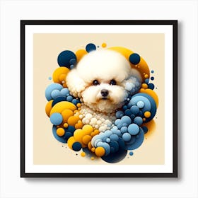 Bichon Frise 02 Art Print