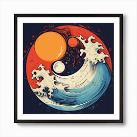 Yin And Yang 1 Art Print