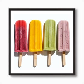 Popsicles 19 Art Print