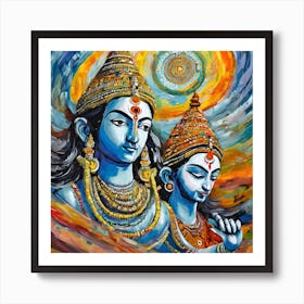 Vishnu 9 Art Print
