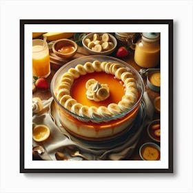 Banana Cheesecake 6 Art Print