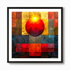 Annular Eclipse - Sunrise Art Print