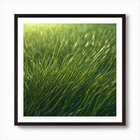 Grass Background 43 Art Print