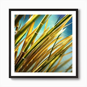 Bamboo Grass Art Print