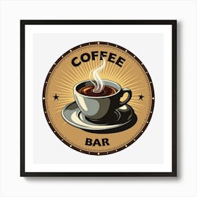 Coffee Bar Art Print