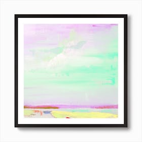 Tropical seascape Art Print