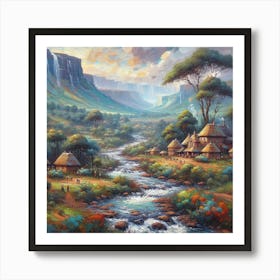 Savannah Valley Art Print