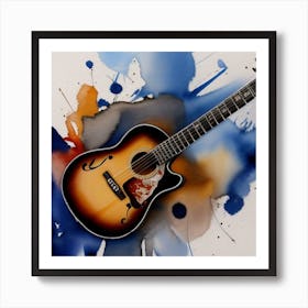 Acoustic Guitar 1 Art Print