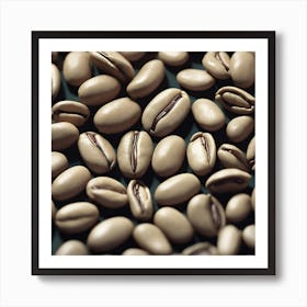 Coffee Beans 341 Art Print