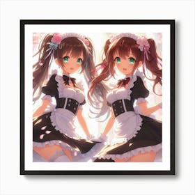 Maids 1 Art Print